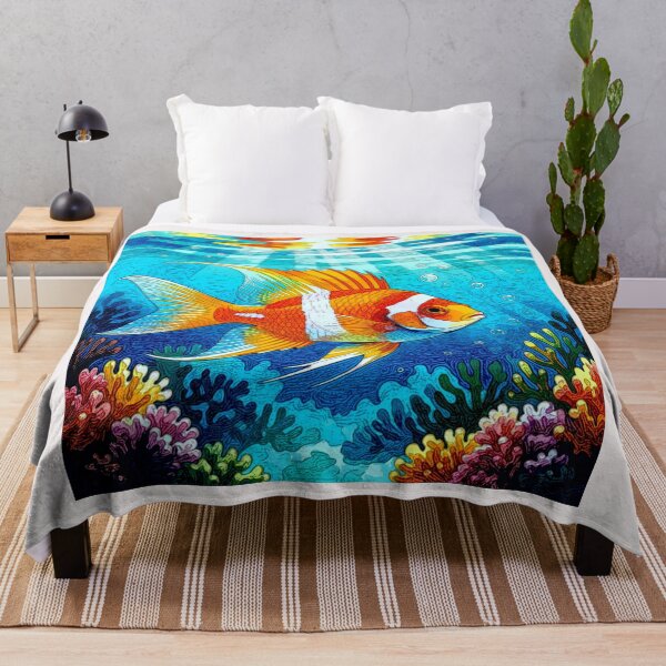 Item preview, Flame Angelfish (Centropyge loricula) designed and sold by Helios Be. Lavsh.