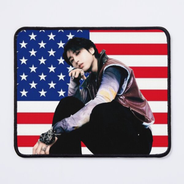 Item preview, Han Jisung- American Flag 2 designed and sold by Culture Creations.