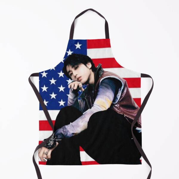 Item preview, Han Jisung- American Flag 2 designed and sold by Culture Creations.