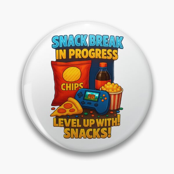 Item preview,  Snack Break Gamer Mode Activated designed and sold by ArtbyCrystal.