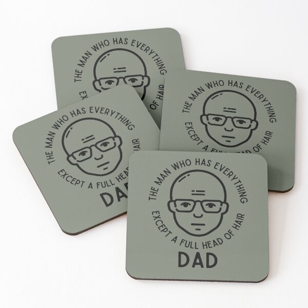 Item preview, Dad The Man Who Has Everything Except A Full Head Of Hair designed and sold by Pishpunta.