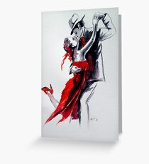 Lovely dance Greeting Card