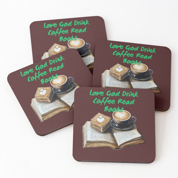 Item preview, Love God Drink Coffee Read Books designed and sold by gpkool.