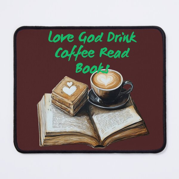 Item preview, Ama a Dios, bebe café, lee libros designed and sold by gpkool.