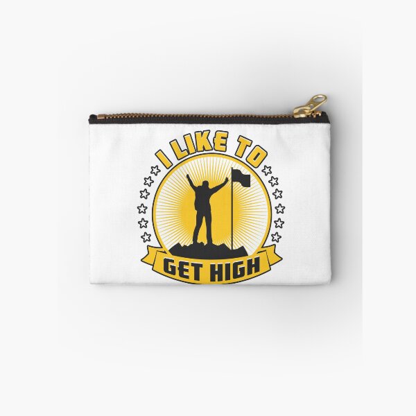 Item preview, I Like To Get High Rock Climbing Gift Men Women Hikers designed and sold by itsagrind.