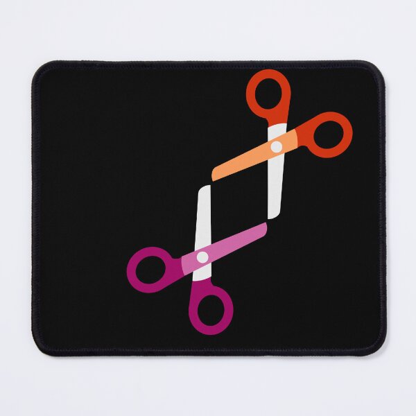 Item preview, Scissors Lesbian Flag designed and sold by -Candy-Shop-.
