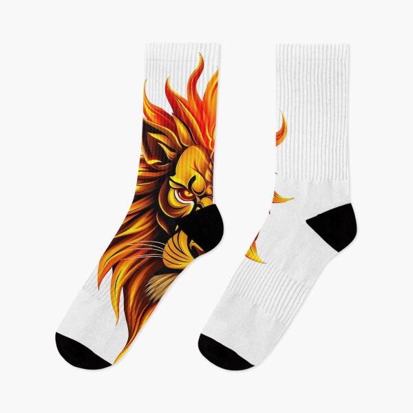 Item preview, golden lion flame head designed and sold by Metaverse8.