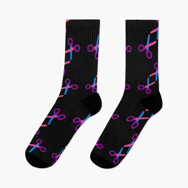 Item preview, Scissors Bisexual Flag designed and sold by -Candy-Shop-.