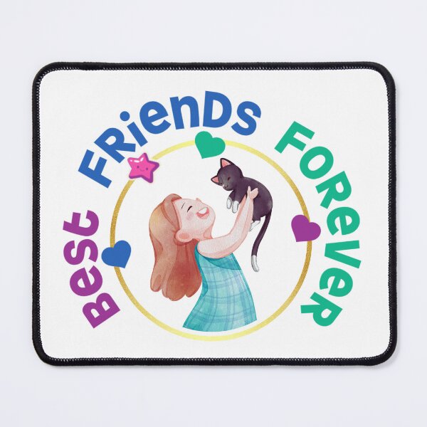 Item preview, Best friends - A girl and a kitty. designed and sold by JP--Shop.