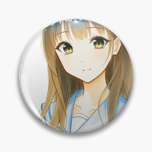 Item preview, cute anime manga girl designed and sold by  Mudikeys.