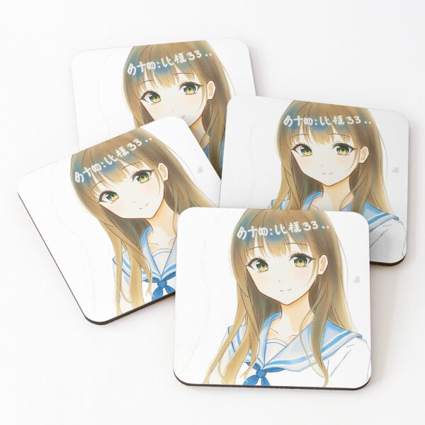 Item preview, cute anime manga girl designed and sold by  Mudikeys.