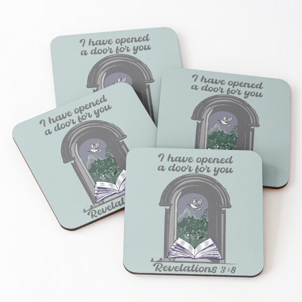 Item preview, Revelations 3:8 Bible Verse designed and sold by EdifiedExpressions.