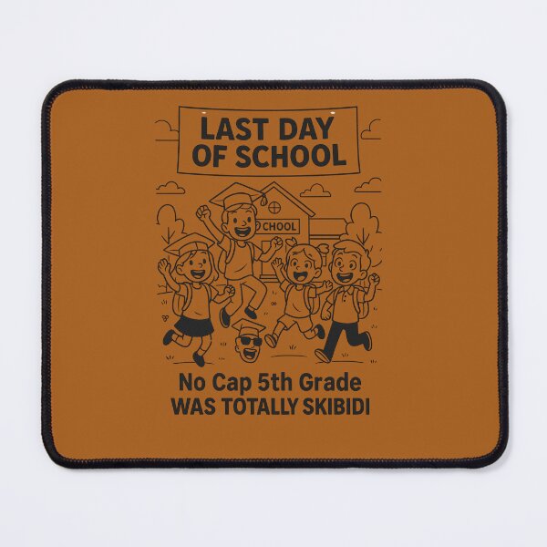 Item preview, No Cap 5th Grade Was Totally Skibidi designed and sold by gpkool.