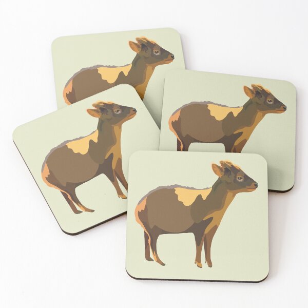 Item preview, S is for Southern Pudu, Southern Pudu – Tiny Deer Wildlife Design for Animal Lovers designed and sold by PrettylittlepastelUk.
