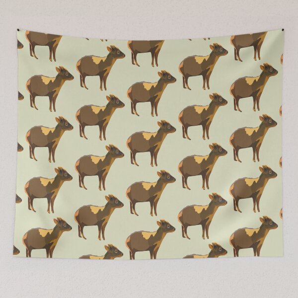 Item preview, S is for Southern Pudu, Southern Pudu – Tiny Deer Wildlife Design for Animal Lovers designed and sold by PrettylittlepastelUk.