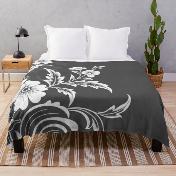Item preview, Modern Dark Floral Accent designed and sold by LyssasMindArt.