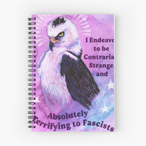 Item preview, I Endeavor to be Contrarian Strange and Absolutely Terrifying to Fascists designed and sold by fabfeminist.