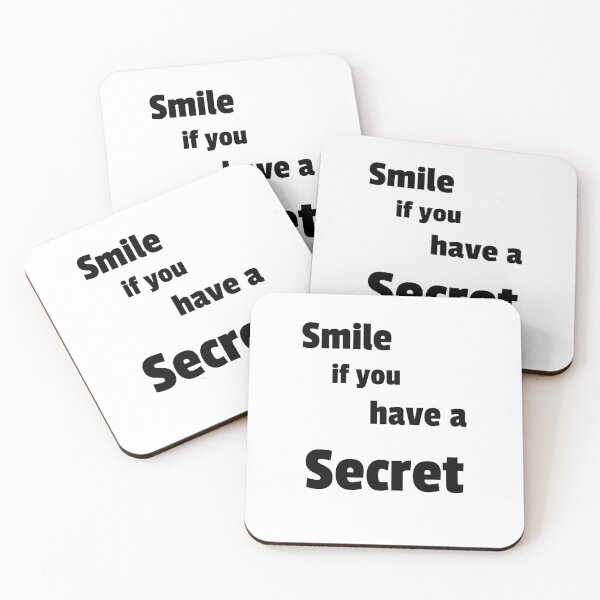 Item preview, Smile if you have a secret designed and sold by BrandingNow.