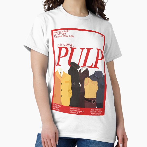 Item preview, Who killed... Pulp His N Hers tee designed and sold by ls-howitt.