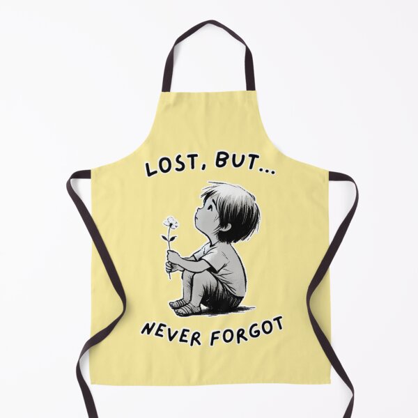 Item preview, Lost But Never Forgot – Grief, Remembrance & Healing Sad Boy Art designed and sold by Just Meaningful.