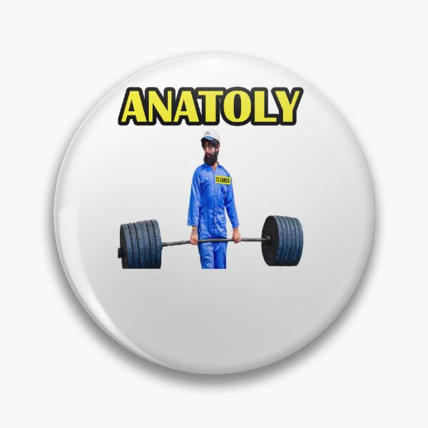 Item preview, Anatoly Gym Cleaner designed and sold by Beluga Cat.