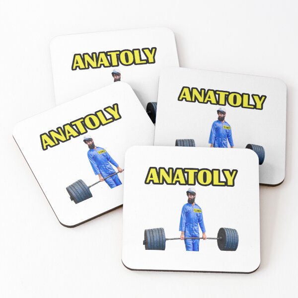 Item preview, Anatoly Gym Cleaner designed and sold by Beluga Cat.