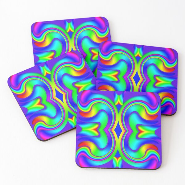 Item preview, Bright Intense Rainbow Colors Abstract Design designed and sold by carolina1.