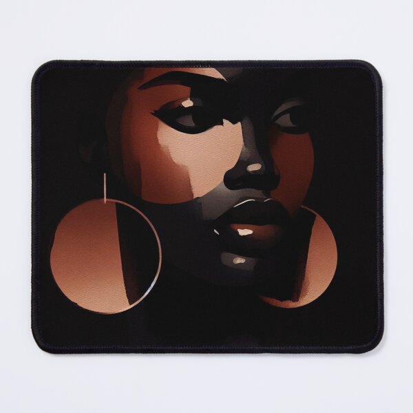 Item preview, black beauty vibrant colors artistic strokes designed and sold by Mudikeys.