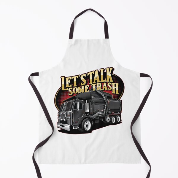 Item preview, Let's Talk Some Trash Front Loader designed and sold by The Trash Talking Shop.