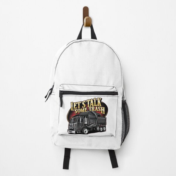 Item preview, Let's Talk Some Trash Front Loader designed and sold by The Trash Talking Shop.
