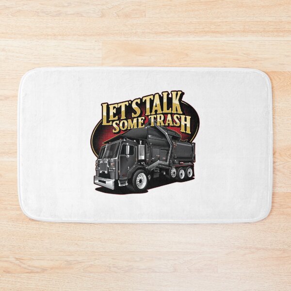 Item preview, Let's Talk Some Trash Front Loader designed and sold by The Trash Talking Shop.
