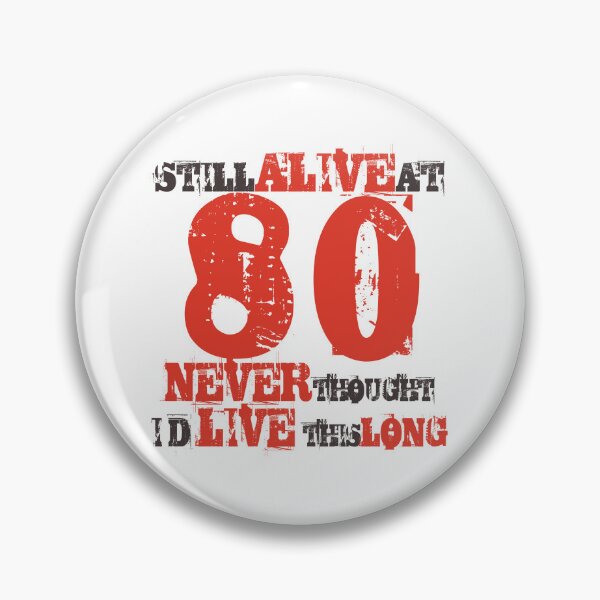 Item preview, 80th Birthday Humor Attitude designed and sold by thepixelgarden.
