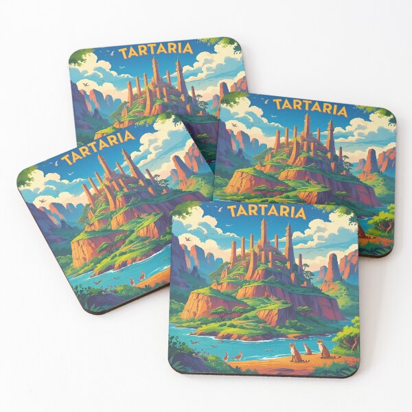 Item preview, Tartaria Travel Poster designed and sold by N-Joy-Art.