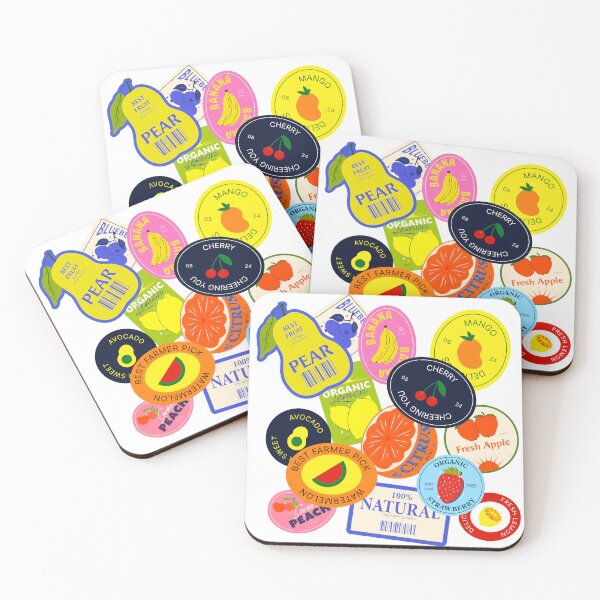 Item preview, Fruit Stickers designed and sold by JEBKDigitalPrint.