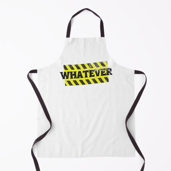 Item preview, WHATEVER Caution Sign Style – Funny Sarcastic Attitude warning quote designed and sold by LuxeGraphix.