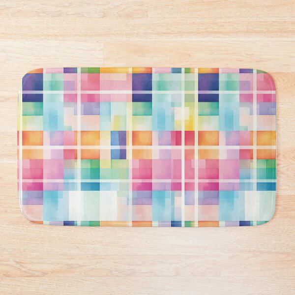 Item preview, Watercolor Tartan Symphony designed and sold by fabinthelab.