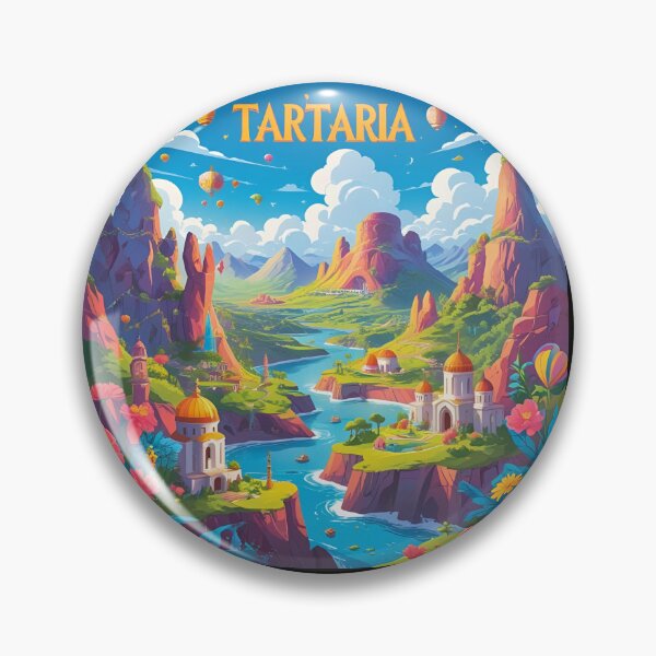 Item preview, Tartaria Travel Poster designed and sold by N-Joy-Art.