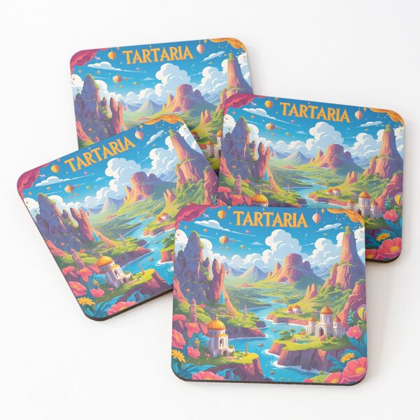 Item preview, Tartaria Travel Poster designed and sold by N-Joy-Art.
