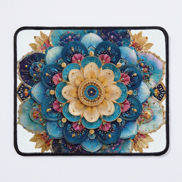 Item preview, Ocean Bloom Mandala designed and sold by CHILDRENSJOY.