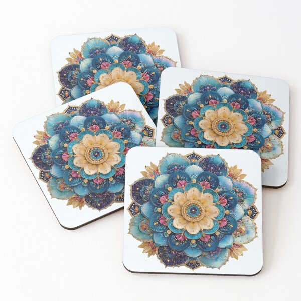 Item preview, Ocean Bloom Mandala designed and sold by CHILDRENSJOY.