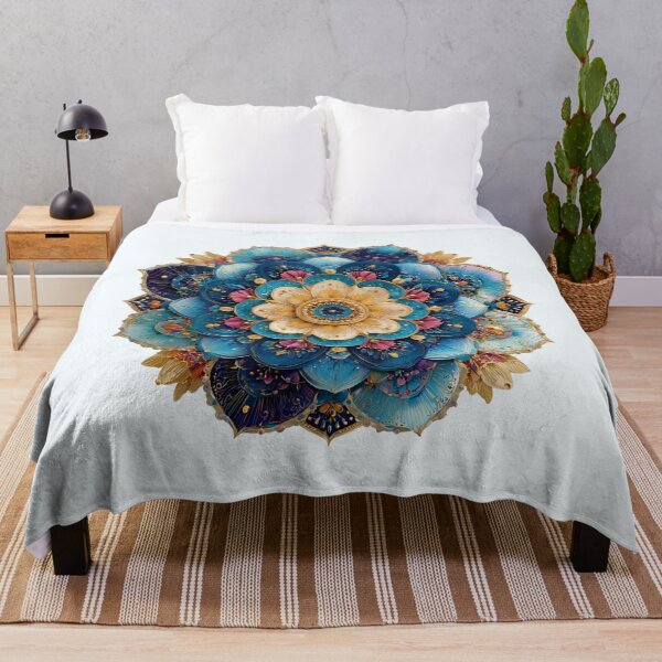 Item preview, Ocean Bloom Mandala designed and sold by CHILDRENSJOY.