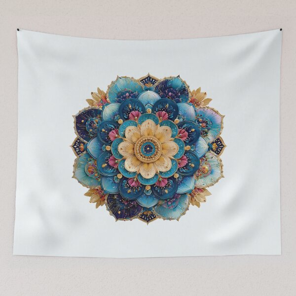 Item preview, Ocean Bloom Mandala designed and sold by CHILDRENSJOY.