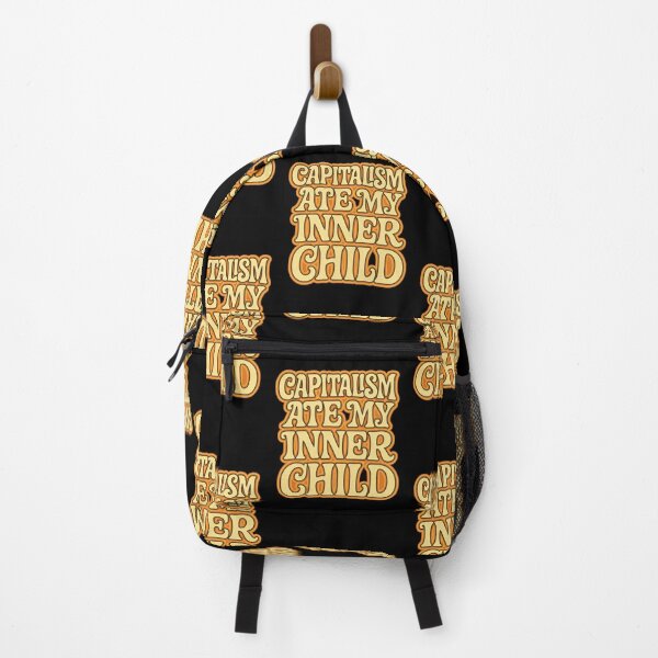 Item preview, Capitalism Ate My Inner Child FunnyAnti-Work Quote designed and sold by Shoot-The-Moon.