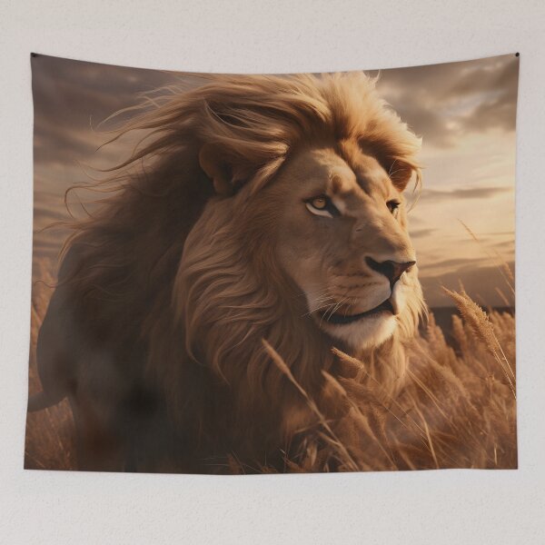Item preview, Savannah king designed and sold by DrawnThreads.