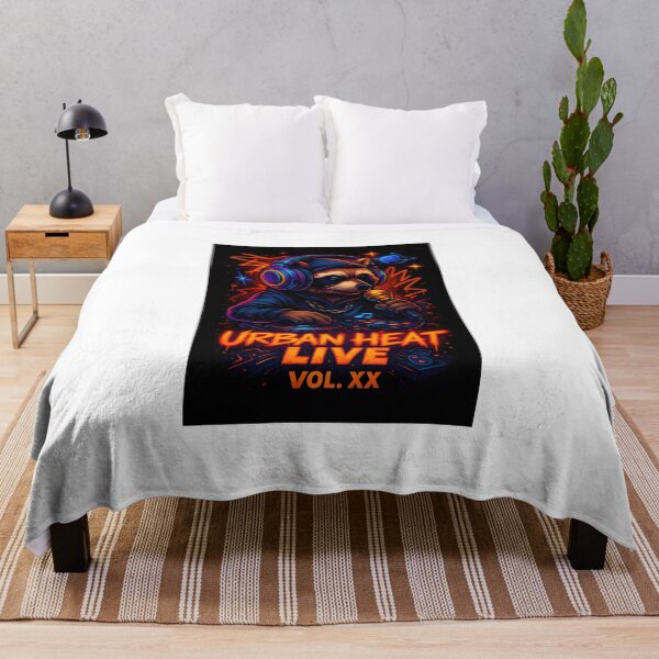 Item preview, Urban Heat Live Vol. XX - Raccoon DJ Vibes designed and sold by WolfPixelRo.