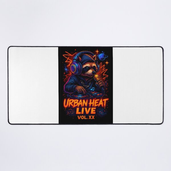 Item preview, Urban Heat Live Vol. XX - Raccoon DJ Vibes designed and sold by WolfPixelRo.