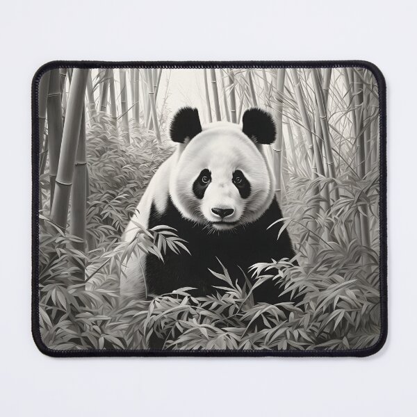Item preview, Panda In The Bamboo Forest designed and sold by DrawnThreads.