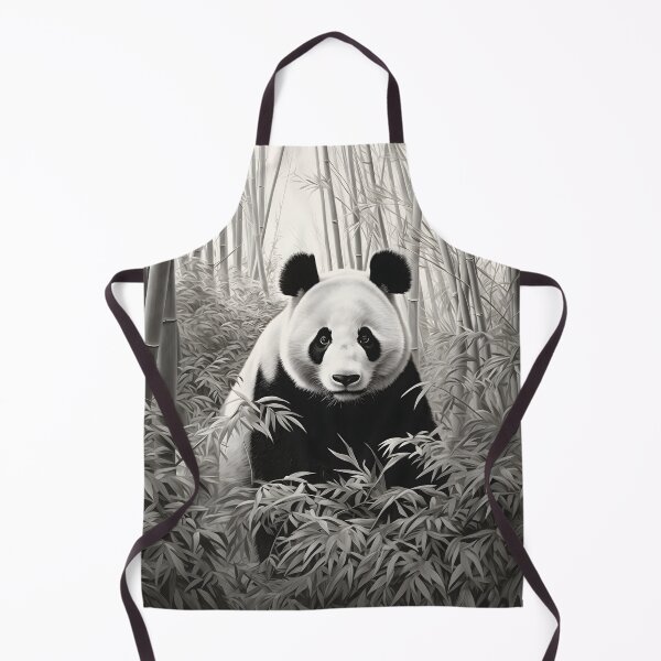 Item preview, Panda In The Bamboo Forest designed and sold by DrawnThreads.
