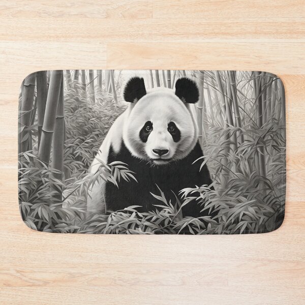 Item preview, Panda In The Bamboo Forest designed and sold by DrawnThreads.