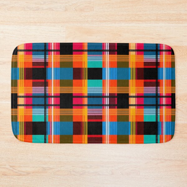 Item preview, Colorful Tartan - Retro Plaid designed and sold by fabinthelab.